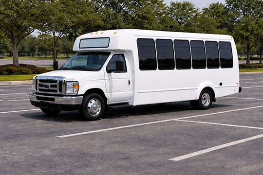 20-passenger minibus available for charter in Gainesville, VA